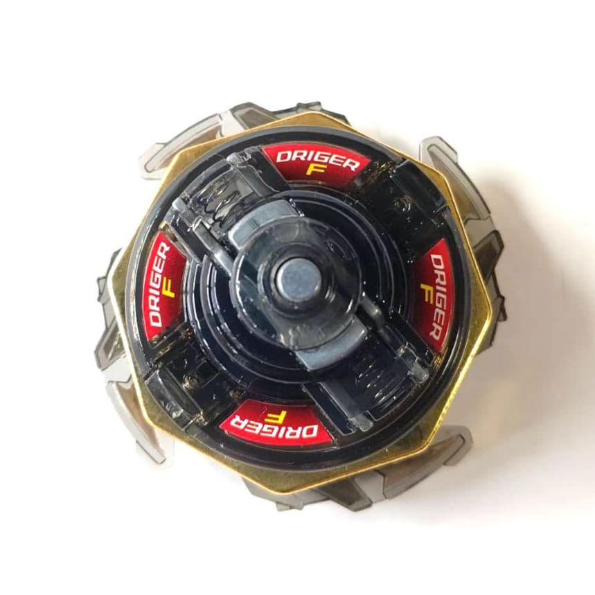 ベイブレード　ドライガーF　ブラッククリアバージョン　小学館銀はがし当選品