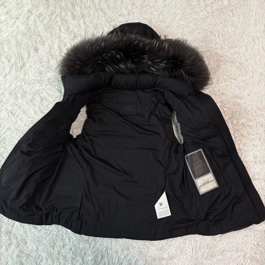 未使用級/高年式✨タトラス オルシエラ ダウンベスト 3way ダブルジップ 黒