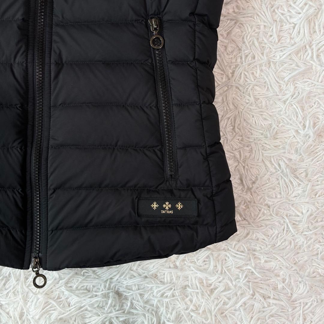 未使用級/高年式✨タトラス オルシエラ ダウンベスト 3way ダブルジップ 黒