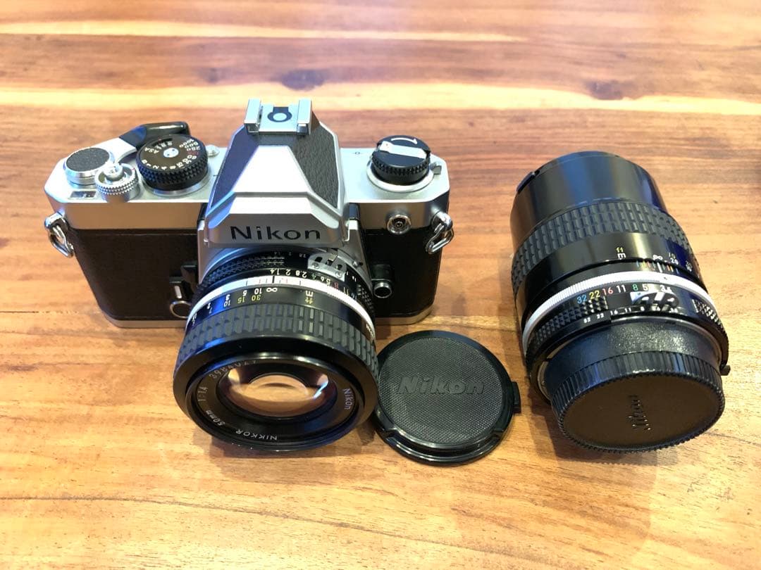 Nikon FM Ai 50mm F1.4 Ai 135mm F3.5 ニコン