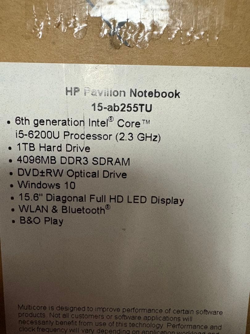 HP ノートパソコン（PC）ジャンク品