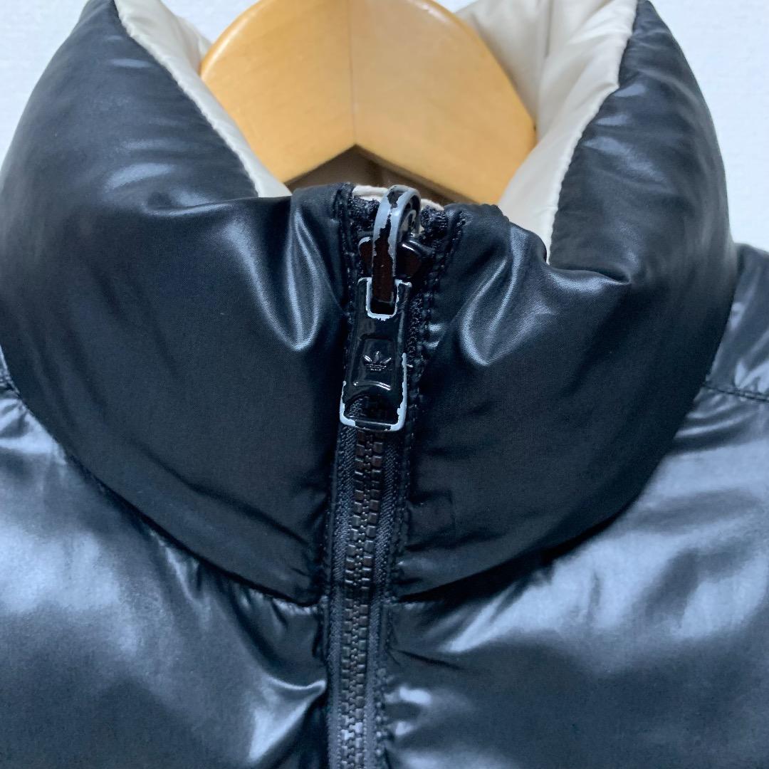 adidas リバーシブル ベスト L ブラック ファイヤーバード アディダス