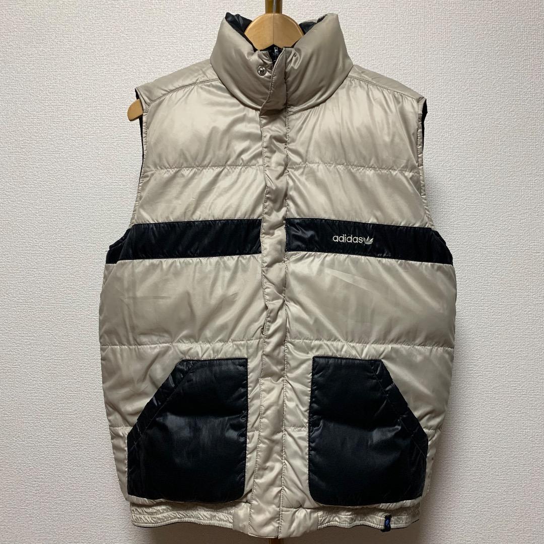 adidas リバーシブル ベスト L ブラック ファイヤーバード アディダス