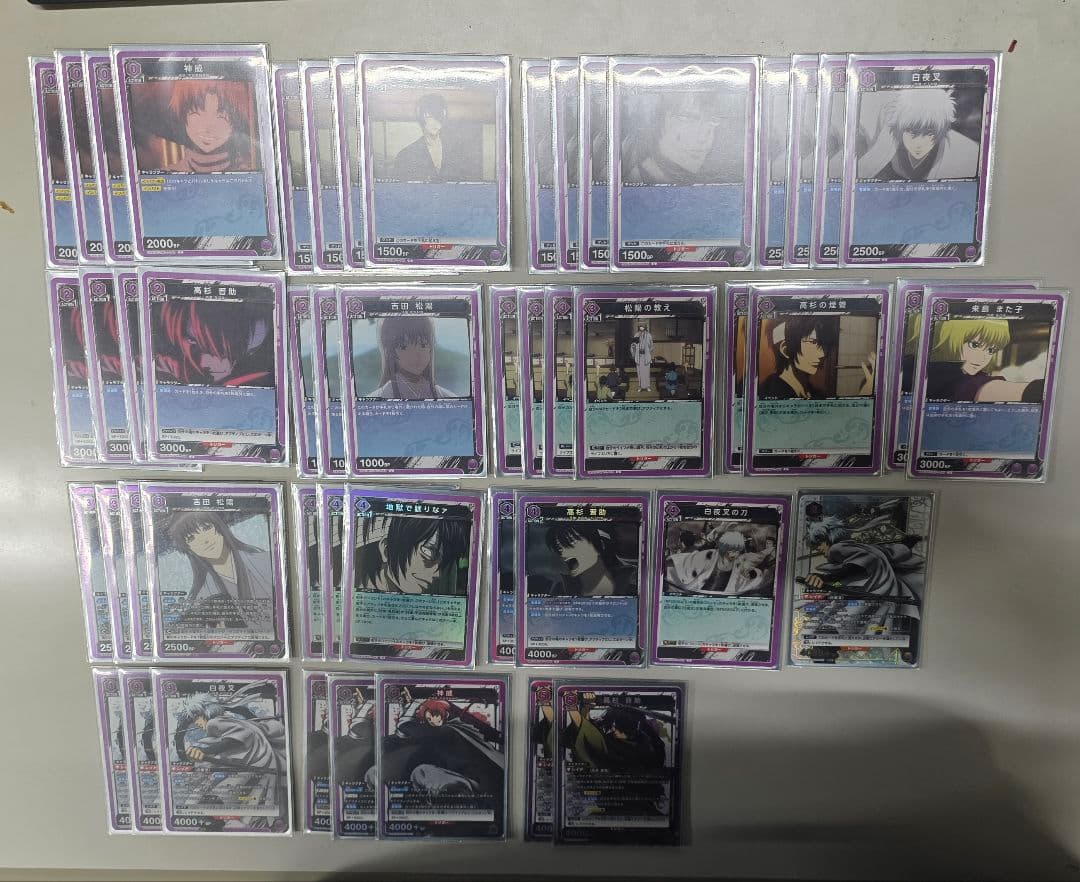 ユニアリ　銀魂　デッキ3種まとめ売り