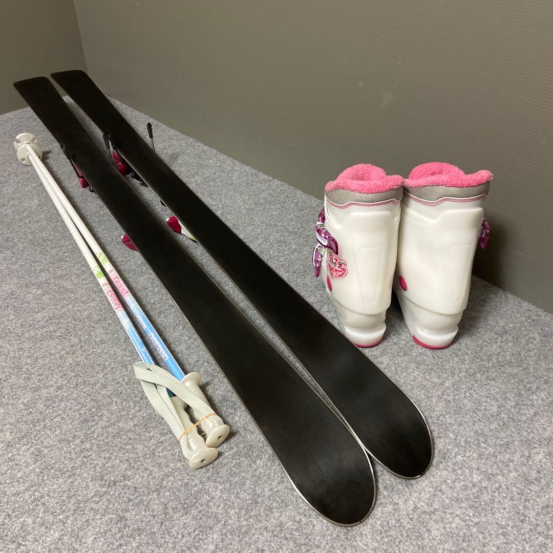 ★メンテナンス済 子供スキーセット　身長140~150cm前後のお子様向け