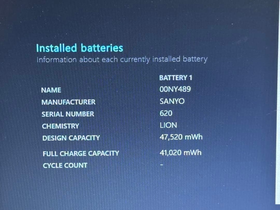 中古PC レノボ L560 i5-6200U メモリ12GB 256GB