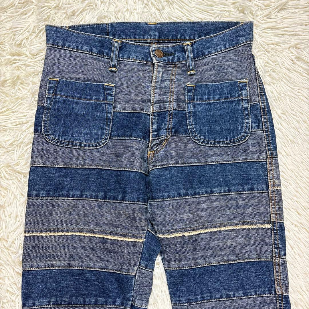 ヒステリックグラマー、ウミヘビ、ツギハギデニムパンツ