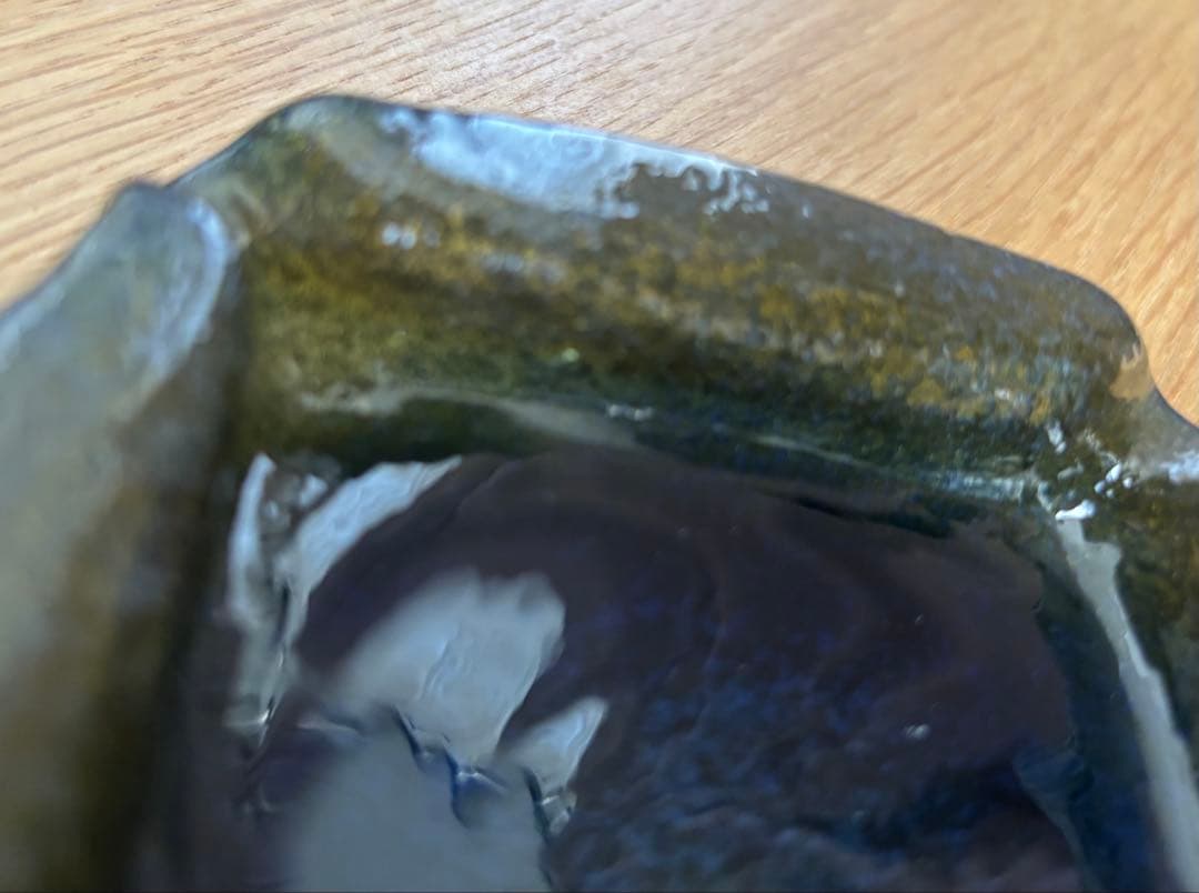 稲嶺盛吉 灰皿 琉球ガラス