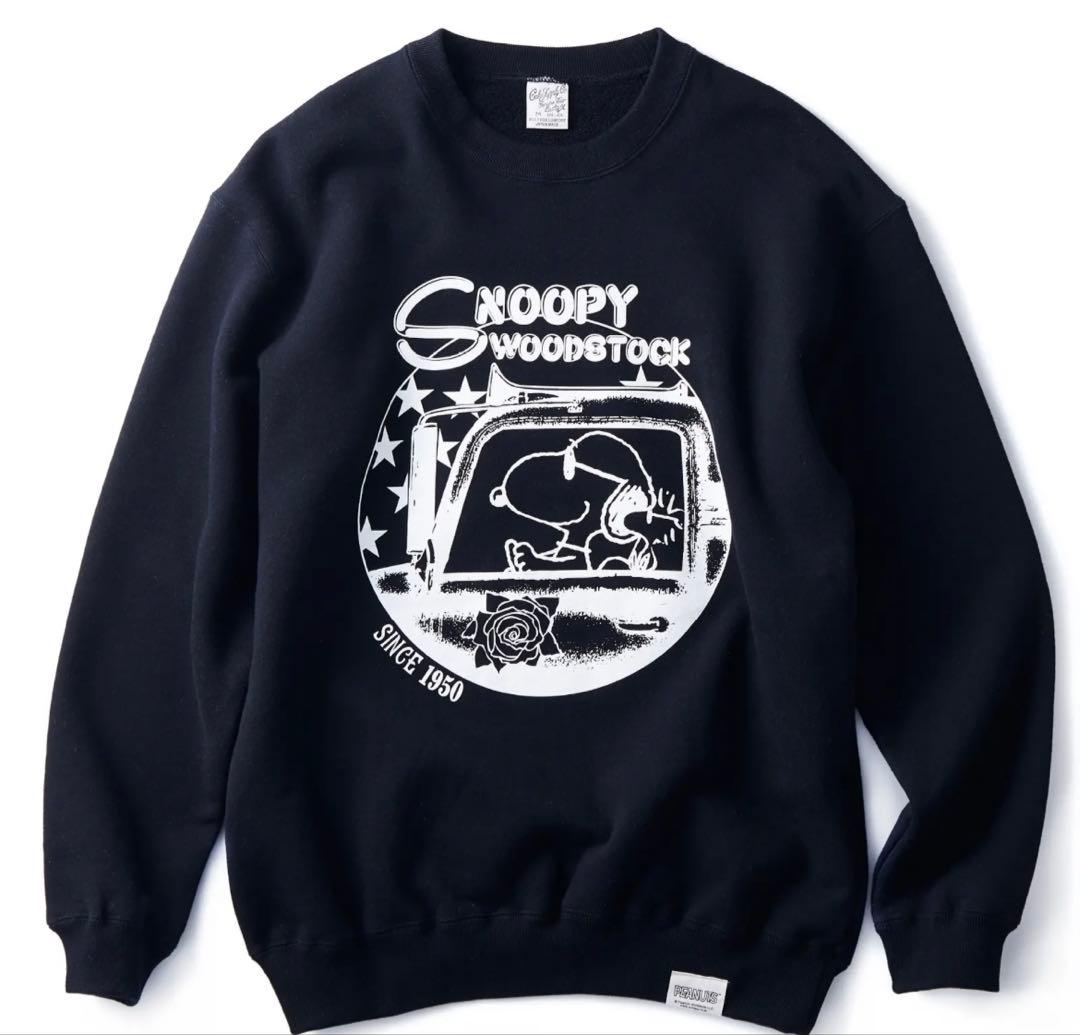 【CALLE】PEANUTS スヌーピー スウェット Lサイズ