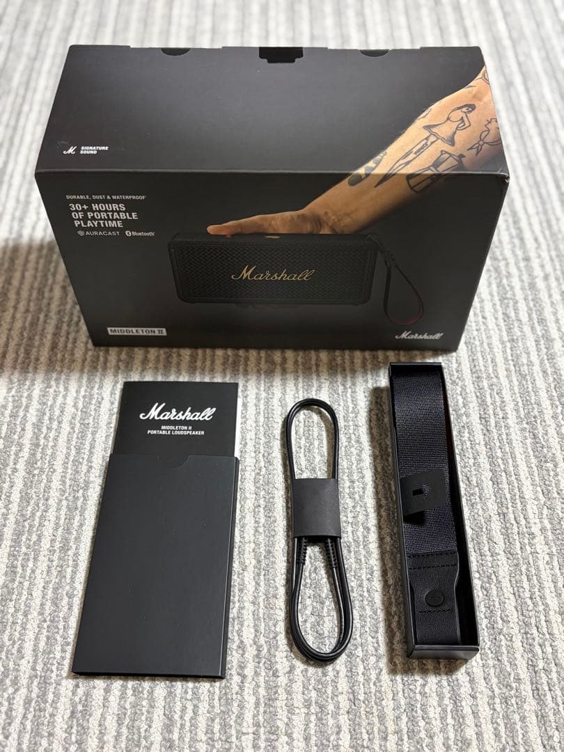 Marshall Middleton II ポータブルスピーカー （新品同様）