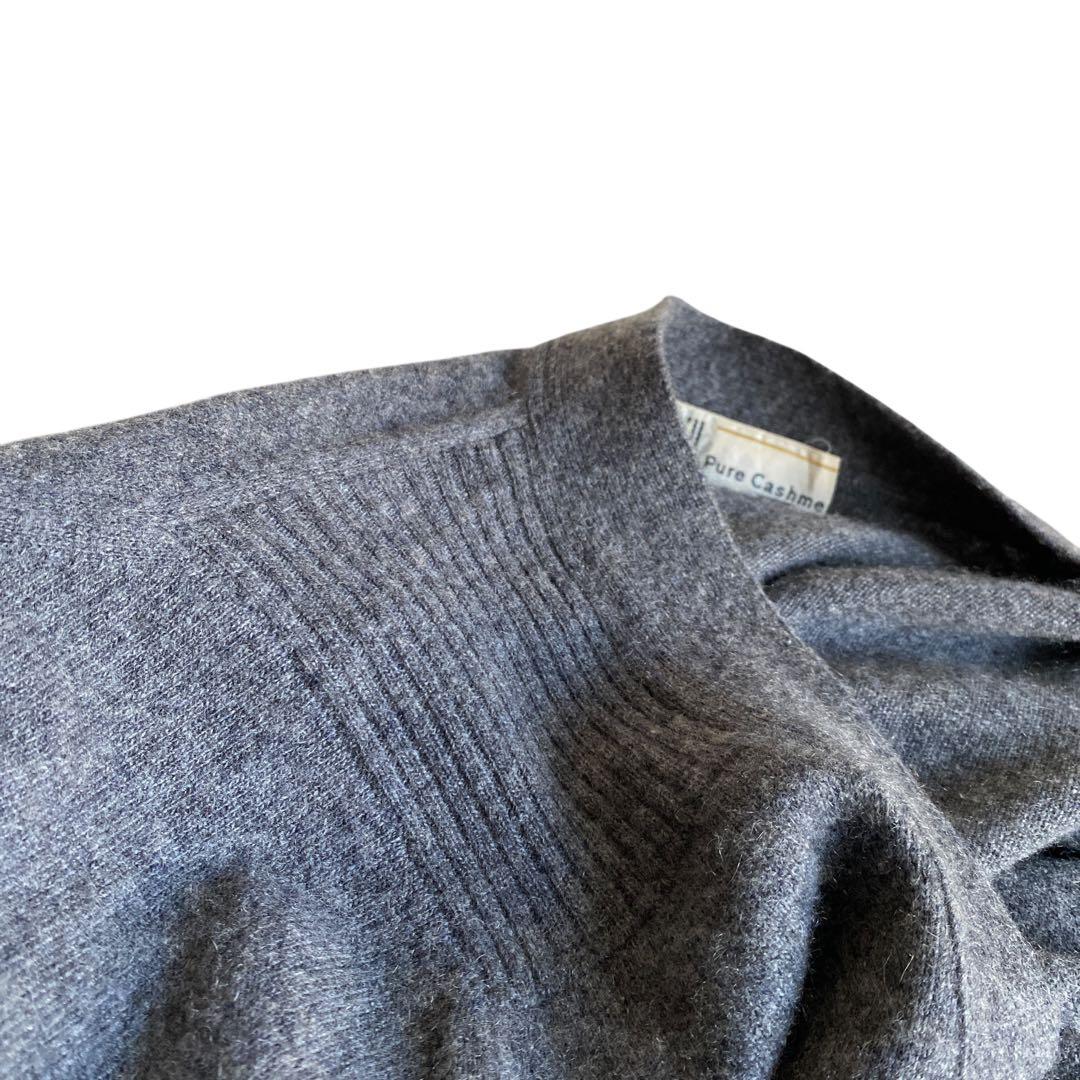 70s80s dunhill スコットランド製 カシミヤニットカーディガン 40