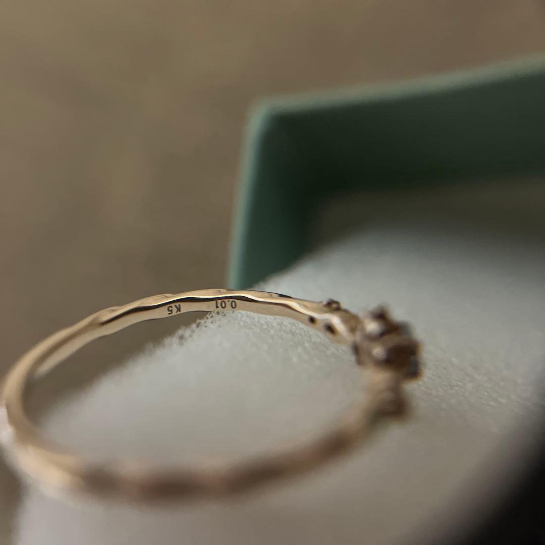 ノジェス　K5タンザナイトリング　13号　ダイヤモンド