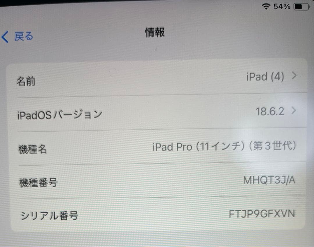 iPad Pro11インチ　iPad Pro第3世代　128gb保護ケース付き