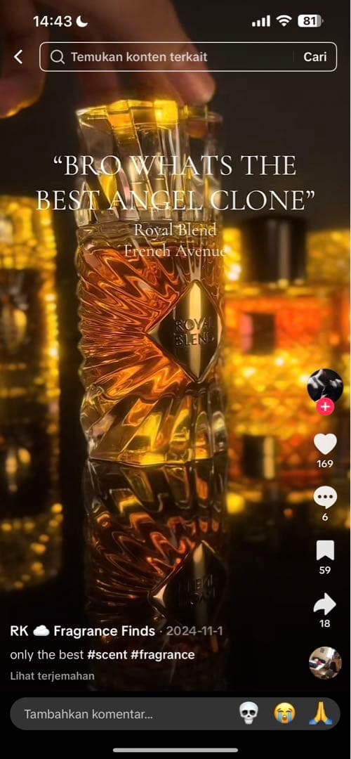 香水(男性用) French Avenue  Blend 100ml