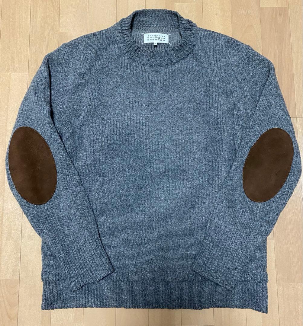 Maison Margiela SI1GP0001 エルボーパッチ プルオーバー