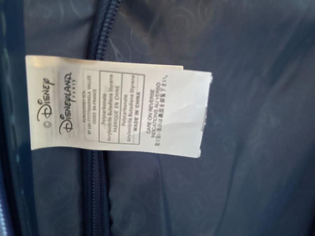 新品未使用　パリディズニー　スーツケース Sサイズ・サブケース付き