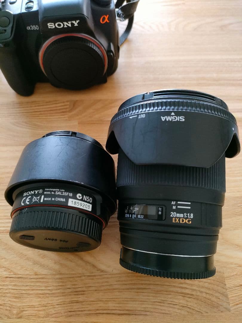 SONYα350 PORTERカメラバッグ　他