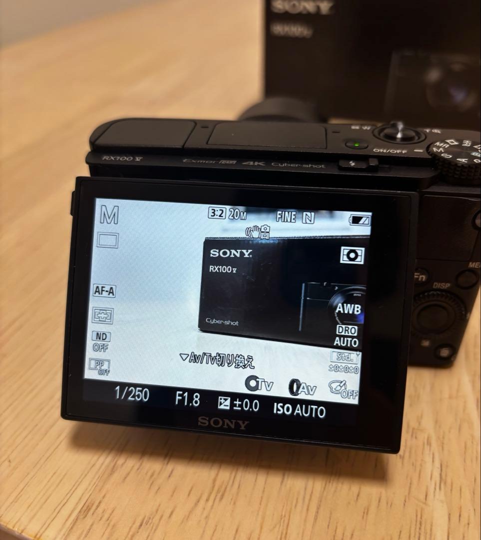 デジタルカメラ SONY RX100V DSC-RX100M5A