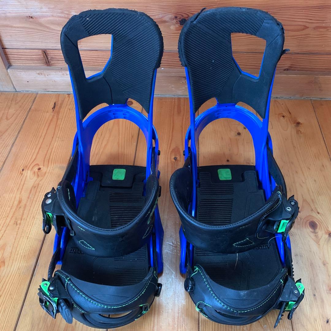 Burton Cartel ビンディング 青/黒 Lサイズ