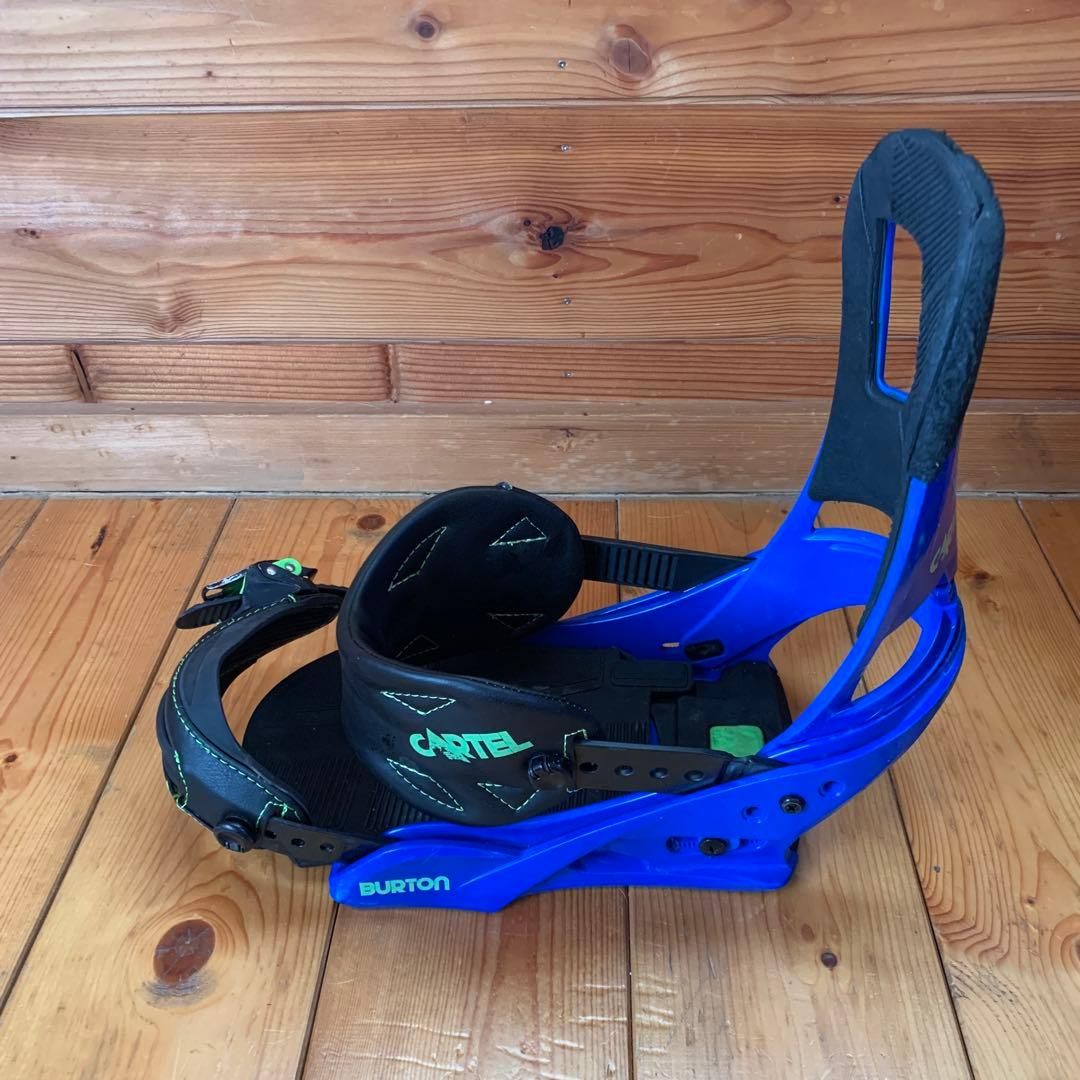 Burton Cartel ビンディング 青/黒 Lサイズ