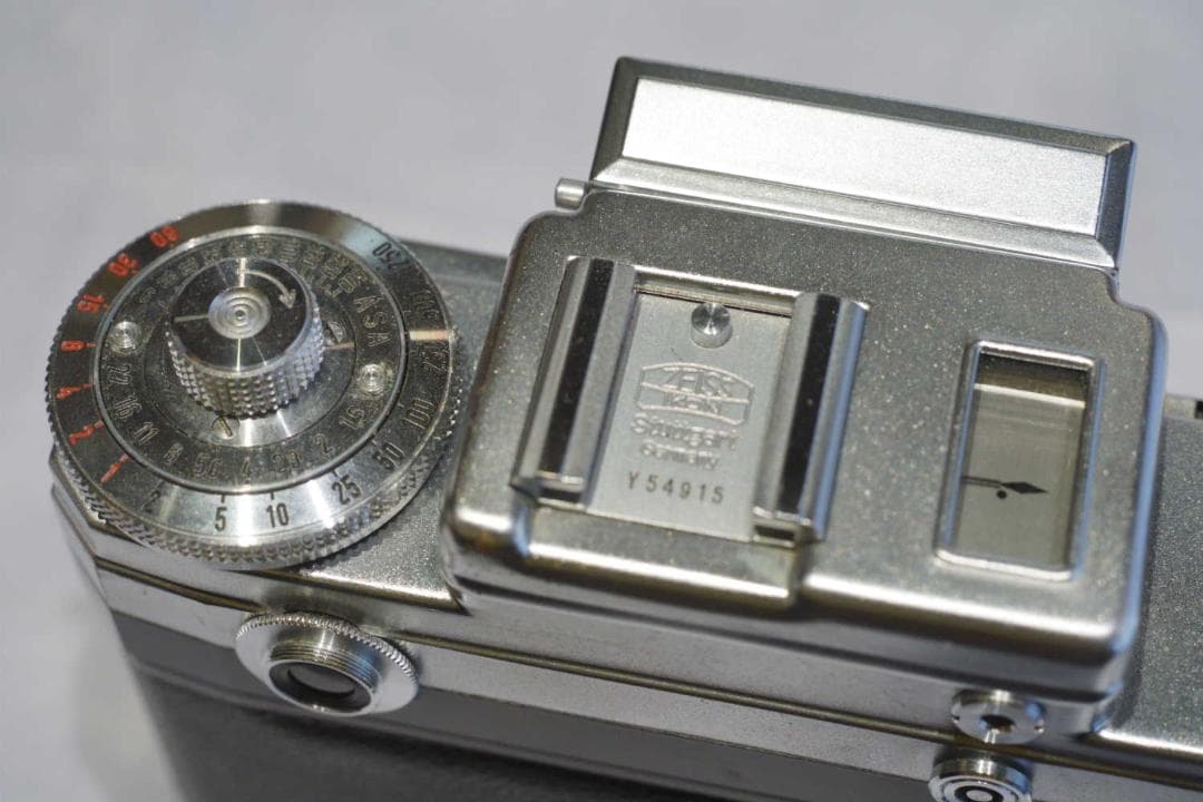 コンタックスⅢa ブラックダイヤル　露出計正常　動作確認・試写済み