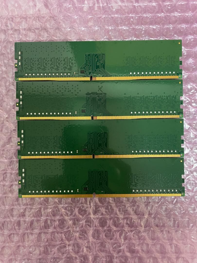メモリ 8GB×4枚=32GB DDR4-2666 Kingston製 動作保証