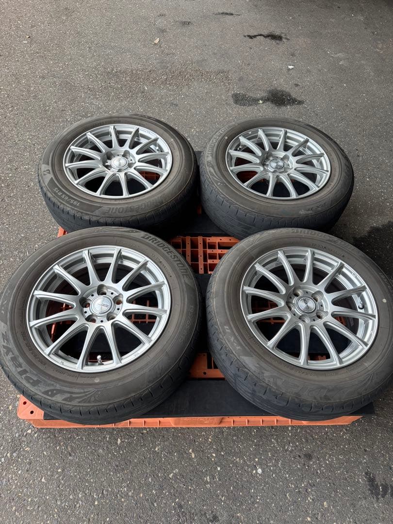 195/65R15サマータイヤホイール4本セット