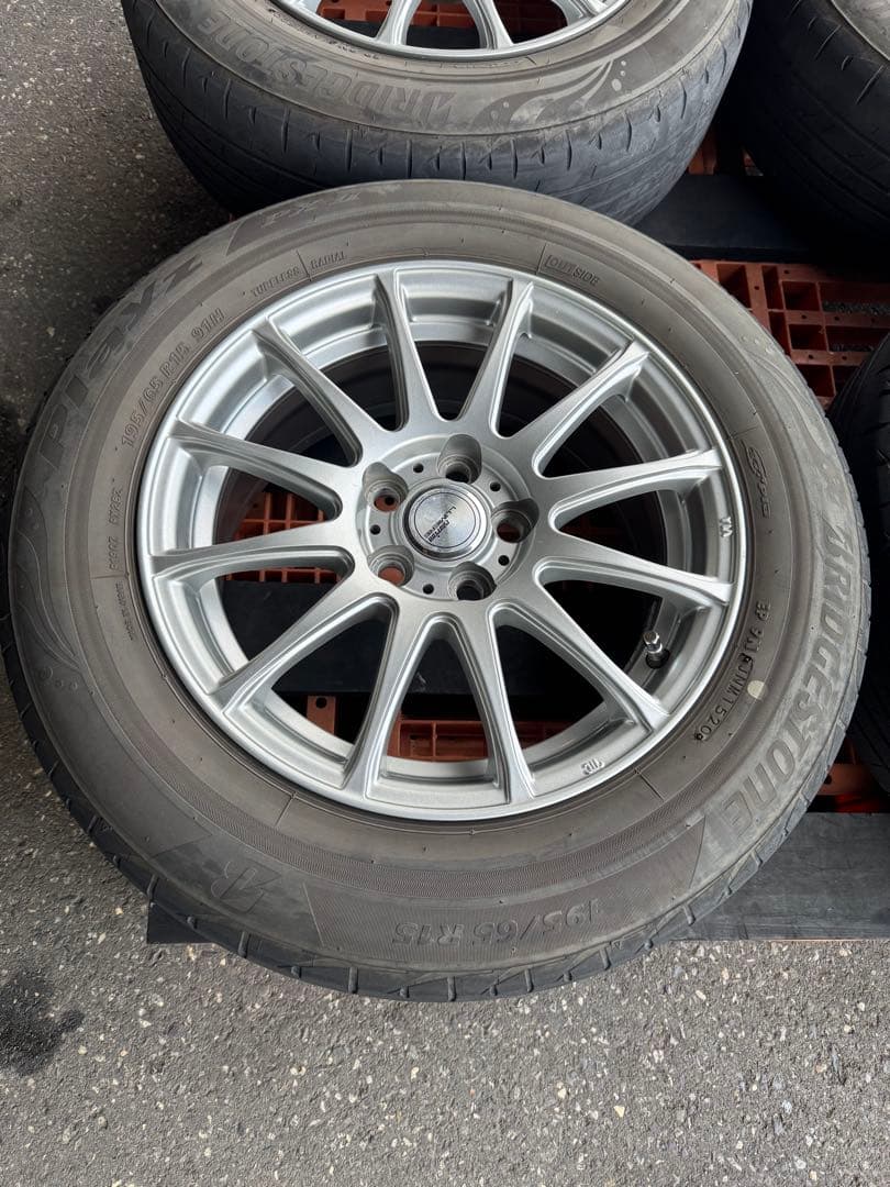 195/65R15サマータイヤホイール4本セット