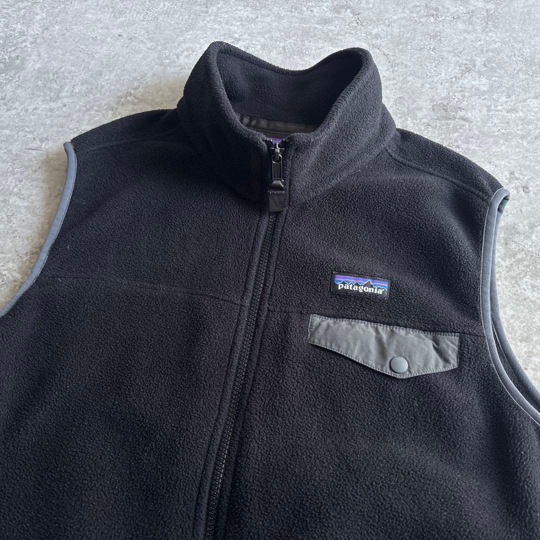 patagonia パタゴニア【XL】シンチラ スナップT ベスト ブラック 黒