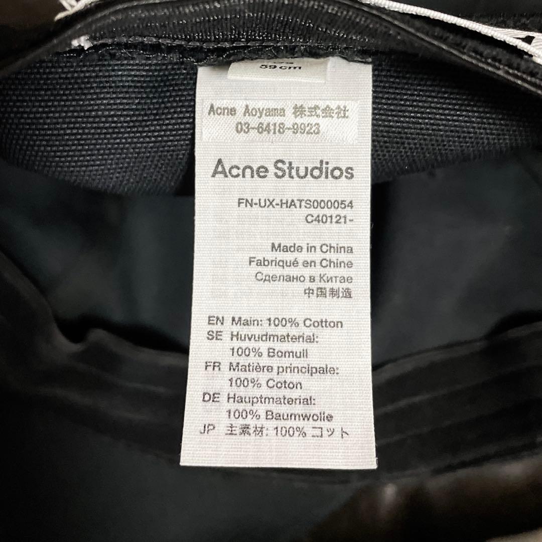 Acne Studios キャップ ブラック