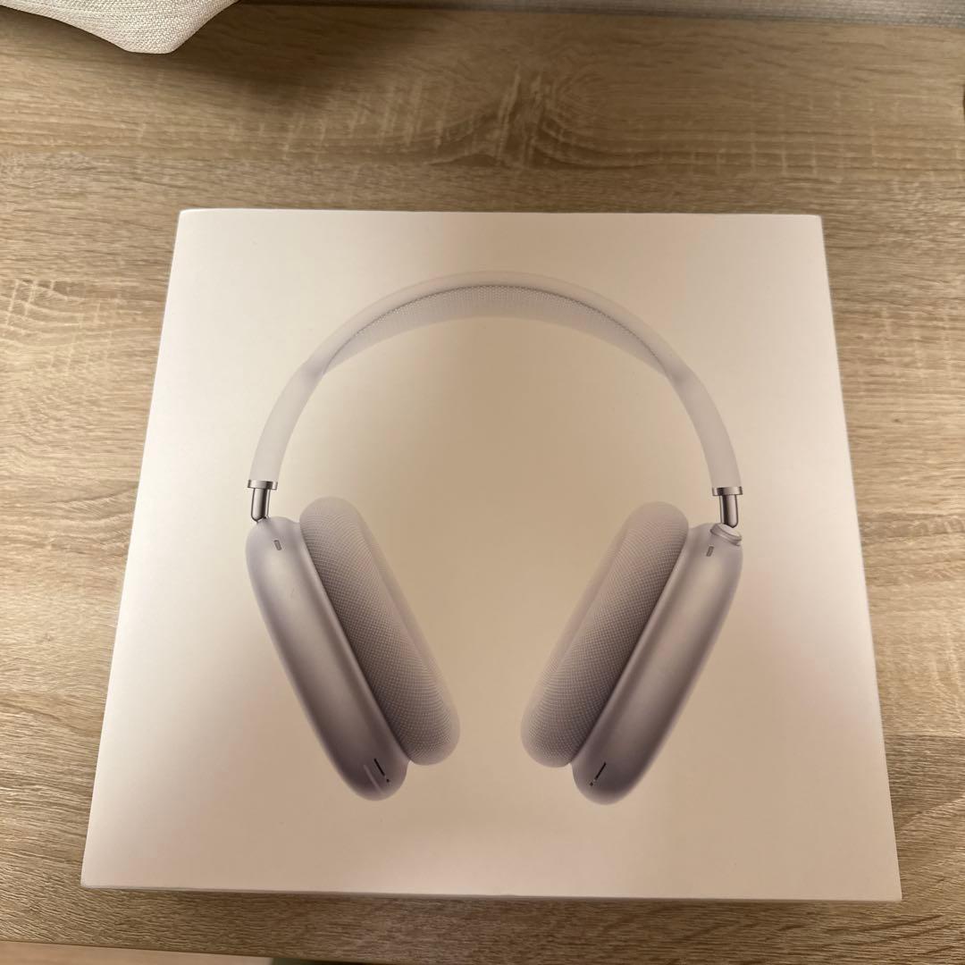 AirPods Max シルバー 充電ケーブル、箱付き付き
