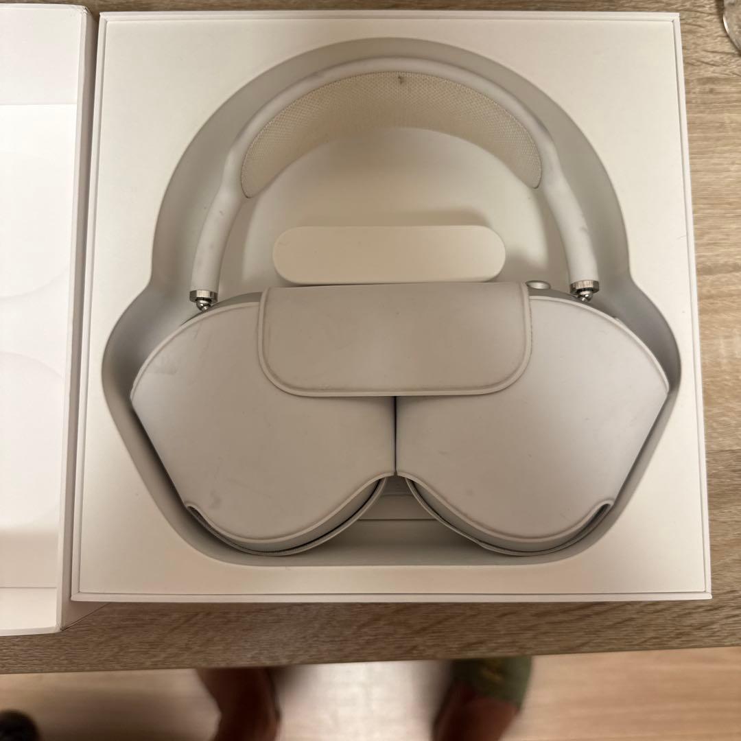 AirPods Max シルバー 充電ケーブル、箱付き付き