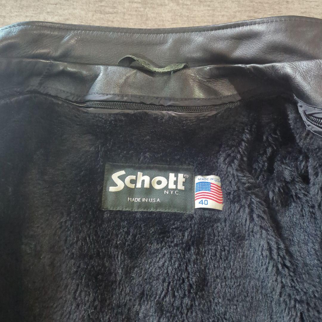 Schott ショットシングルライダース 40