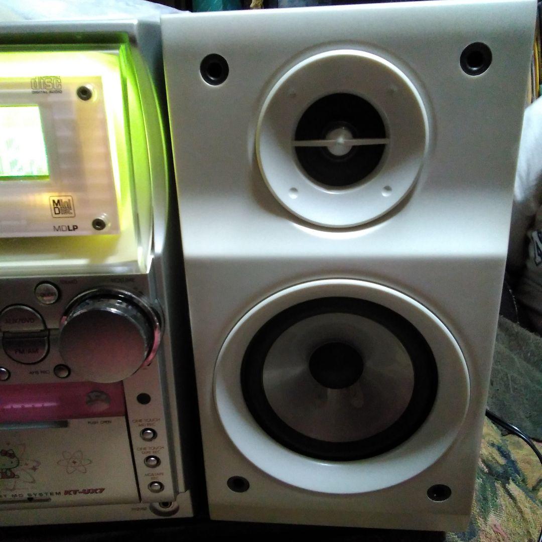 ▲ビクター❗レア物ハローキティーモデルCD ,MD ,カセットコンポ！