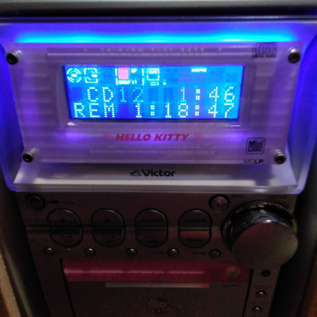 ▲ビクター❗レア物ハローキティーモデルCD ,MD ,カセットコンポ！