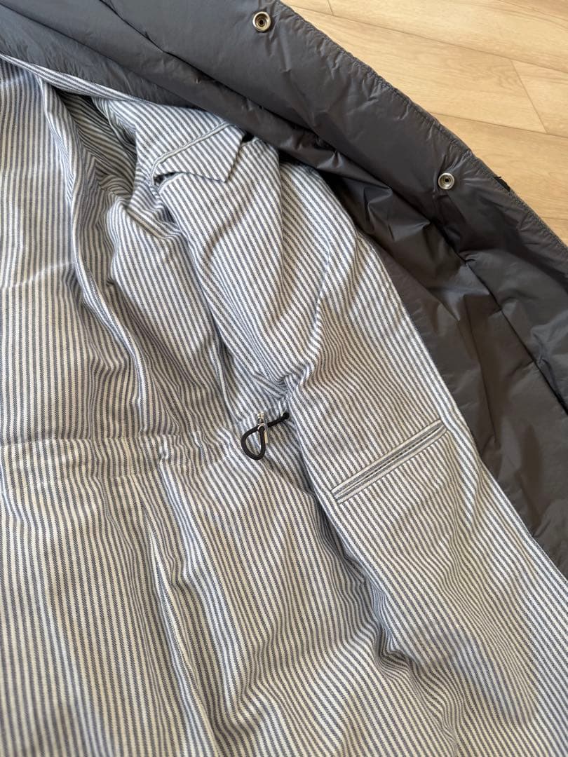 ※ LVMH homme※モンクレール ガム・ブルー ロングダウンコート