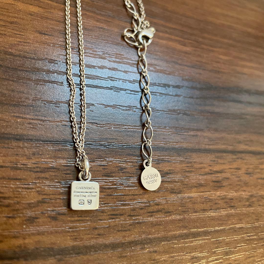 GARNI ガルニ シルバー ブラックオニキス ネックレス