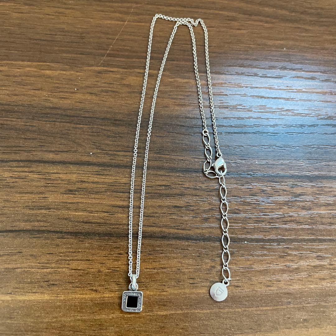 GARNI ガルニ シルバー ブラックオニキス ネックレス