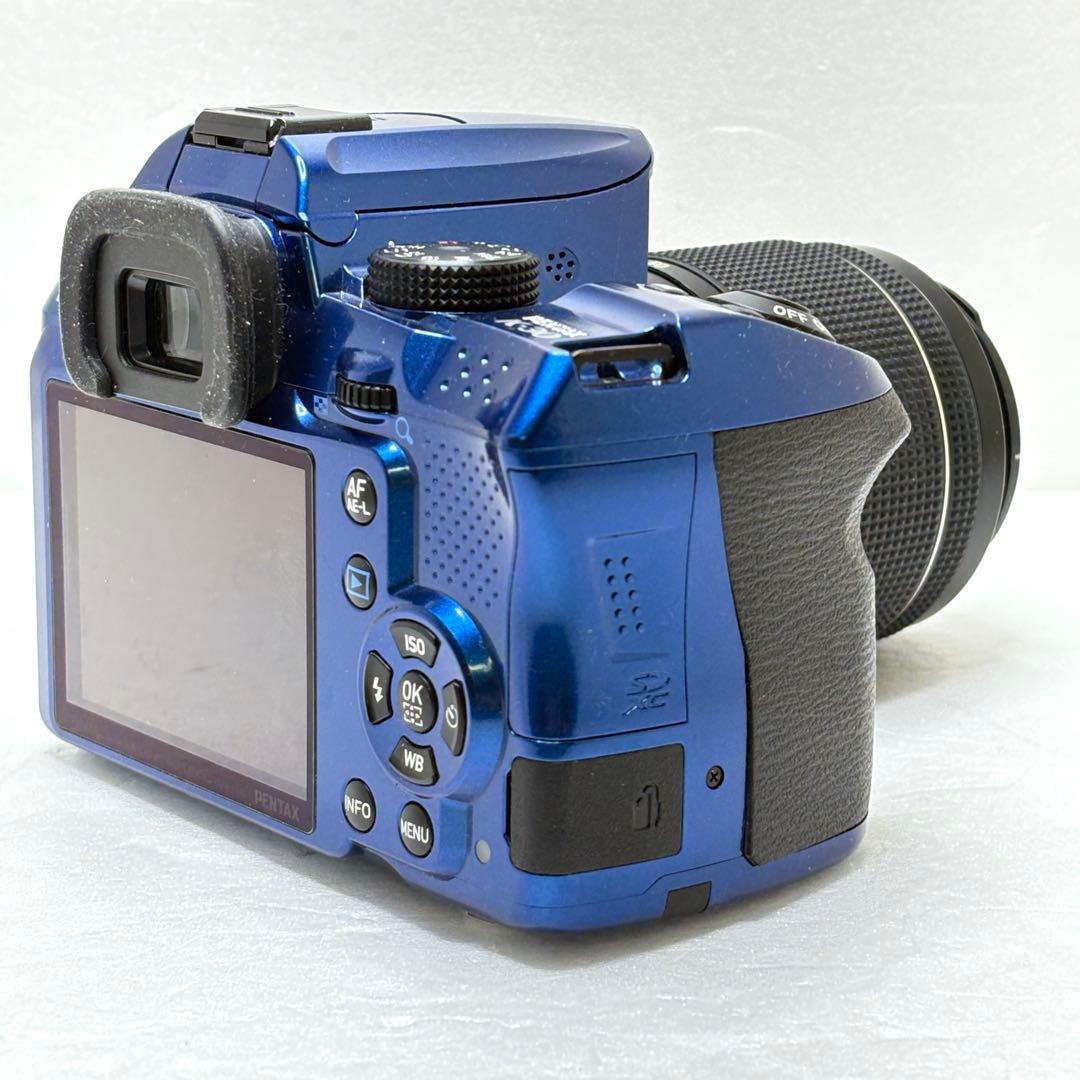 【黒死病対策済】PENTAX K-30 クリスタルブルー 50-200mmズーム
