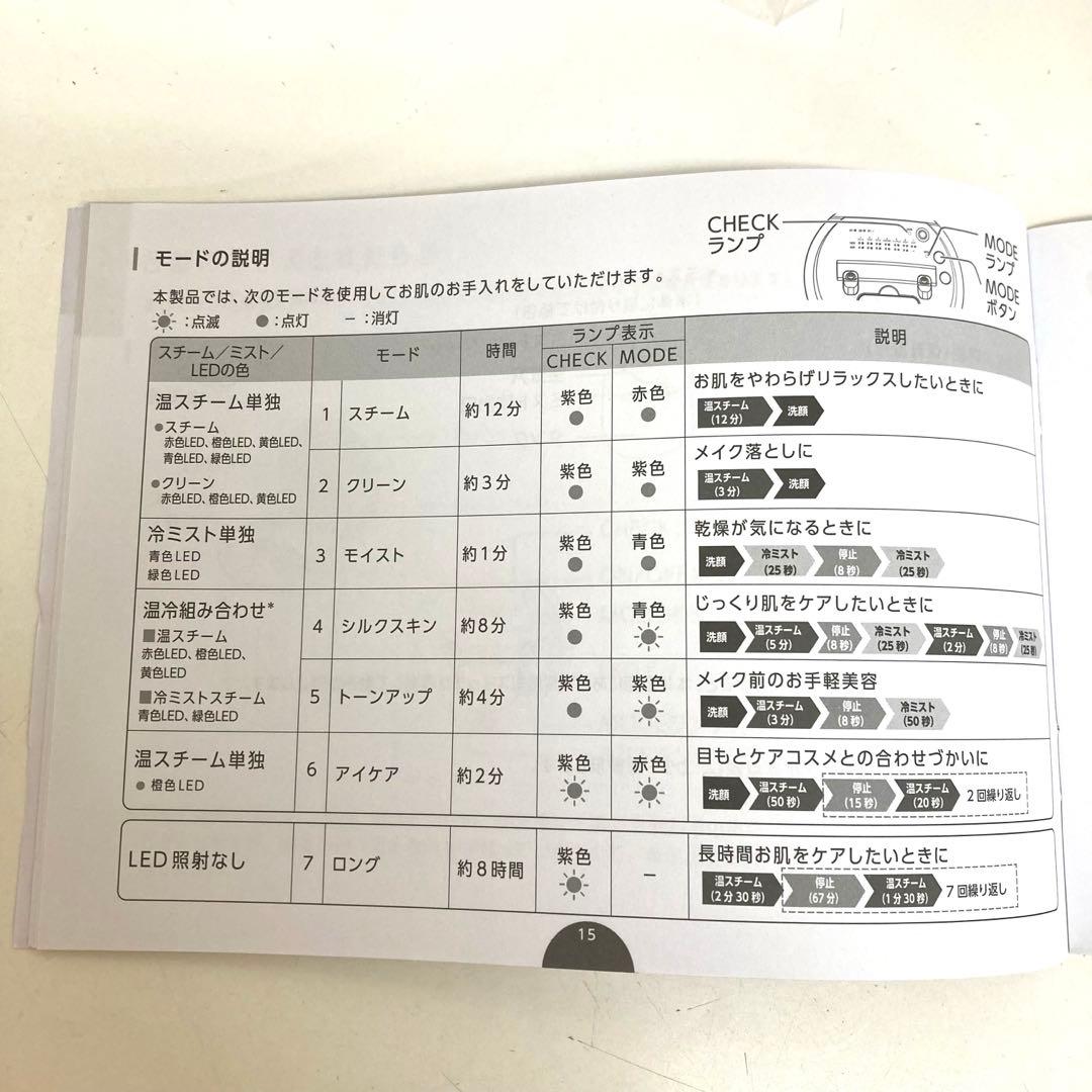 f20-34 YAMAN 美顔器スチーマー フォトケアYJSBON 未使用