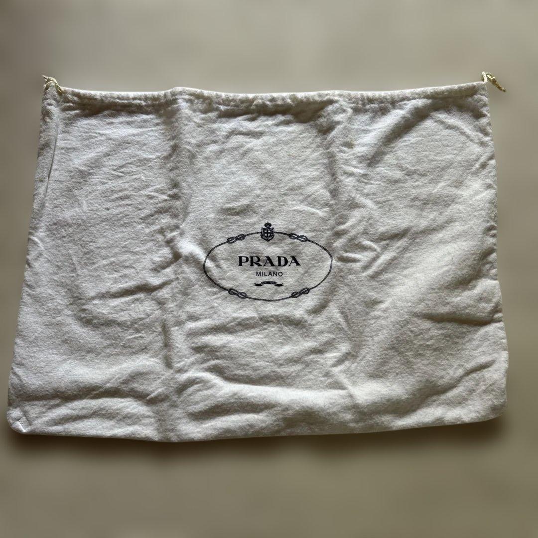 c*♡様 PRADA ブラック ナイロンボストンバッグ（鍵と南京錠付き）