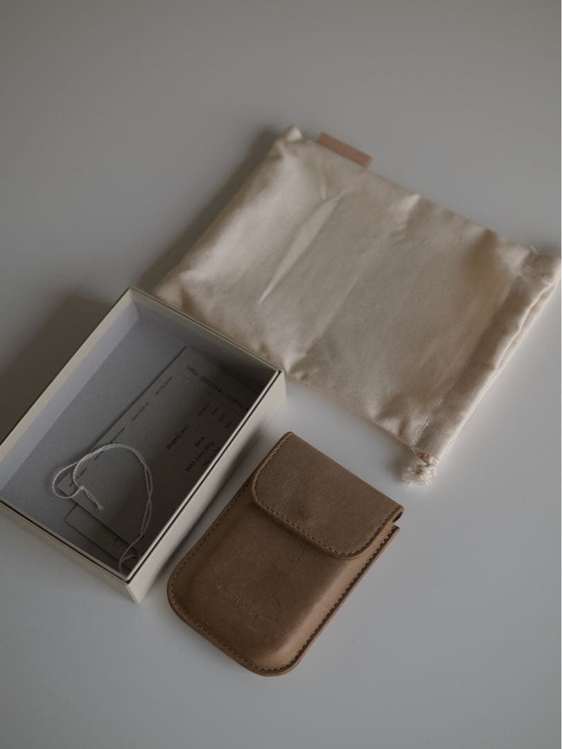 小物 hender scheme flap card case