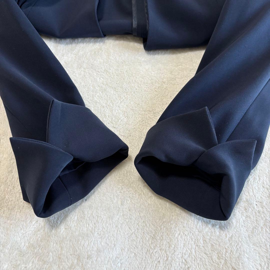 ✨️美品✨️ PLST プラステ スーツ パンツ ノーカラー ネイビー M 紺色