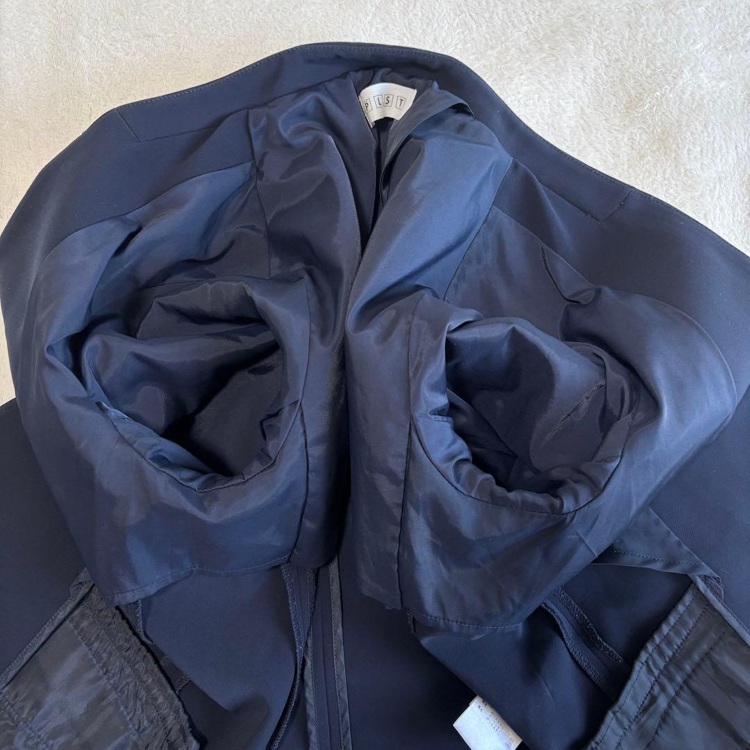 ✨️美品✨️ PLST プラステ スーツ パンツ ノーカラー ネイビー M 紺色