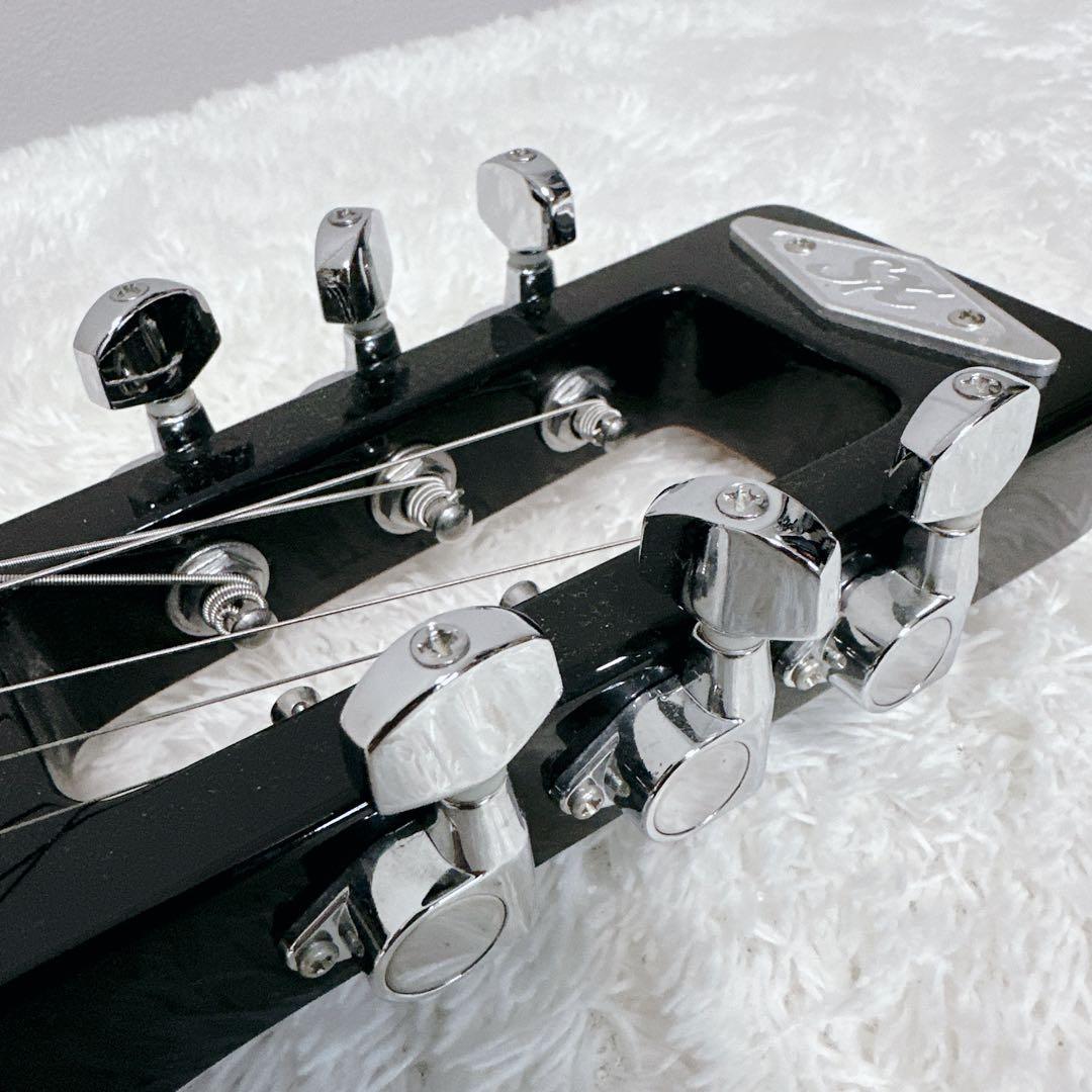 美品　ラップスチールギター　スタンド付　ケース付　サンバースト　SX