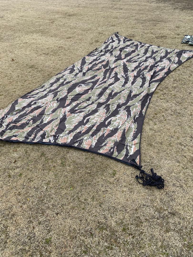 男幕　The Arth×URBAN FOREST たいがー タープ　訳あり