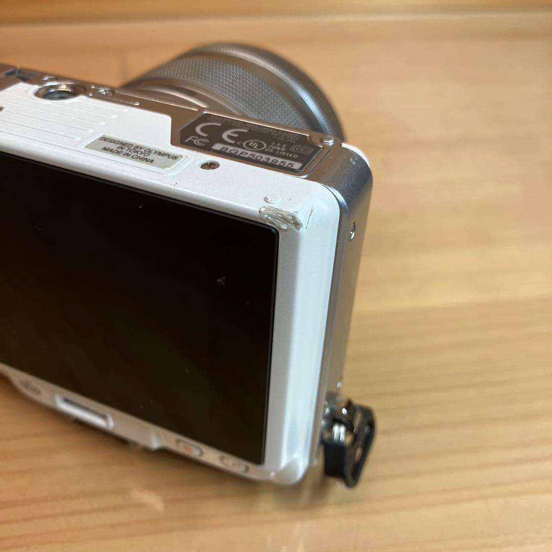 OLYMPUSオリンパス PEN mini E-PM2 ホワイト ミラーレス一眼