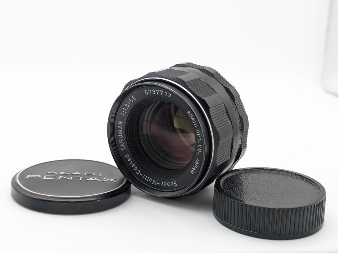 美品！SMC takumar 55mm F1.8 オールドレンズ