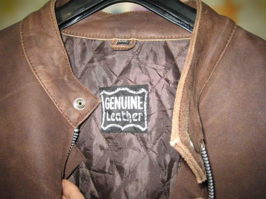 ペイント・ライダース革ジャン　XXL表記で実寸はやや大きめのXL Yazawa