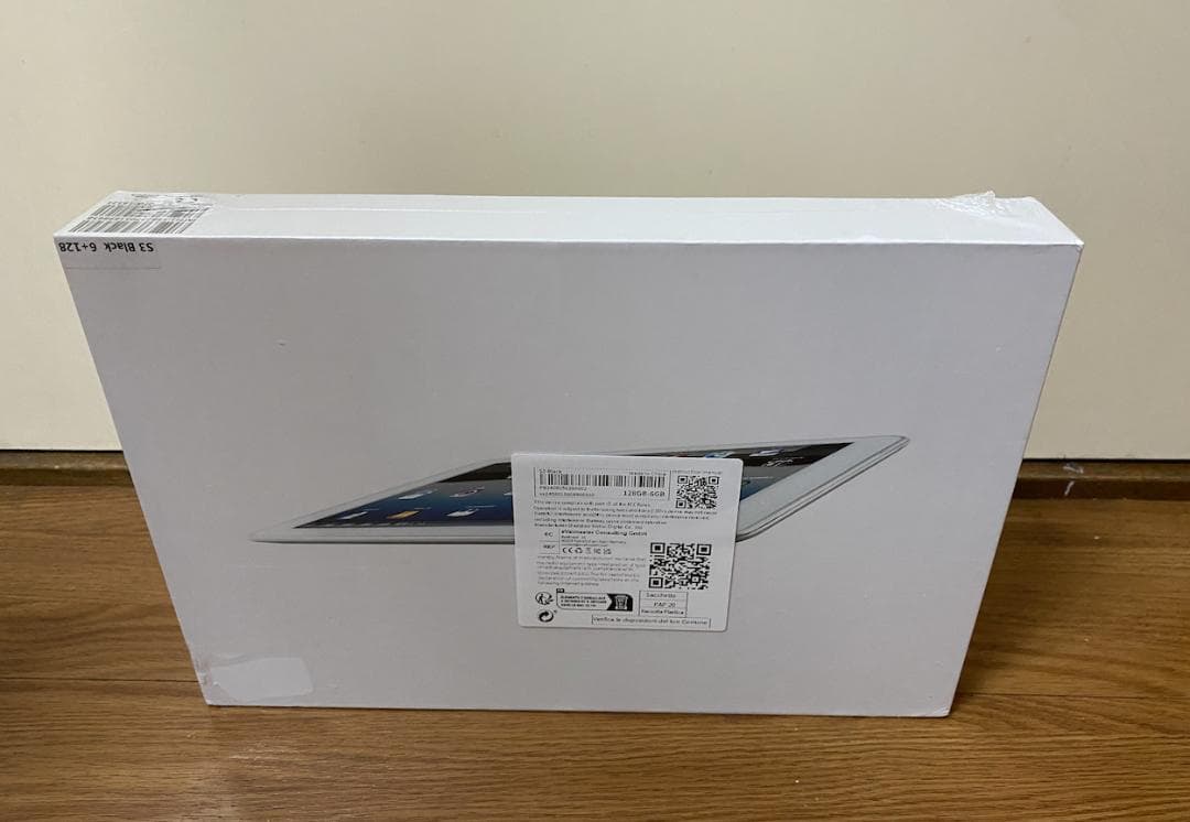 Android タブレット 6GB RAM 128GB ROM (BLACK)